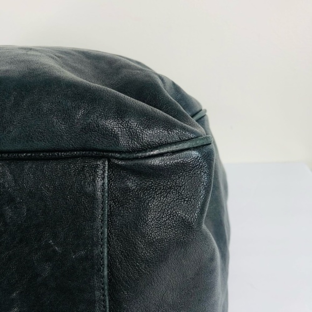 Yves Saint Laurent Roady Black leather Satchel - Picture 8 of 15
